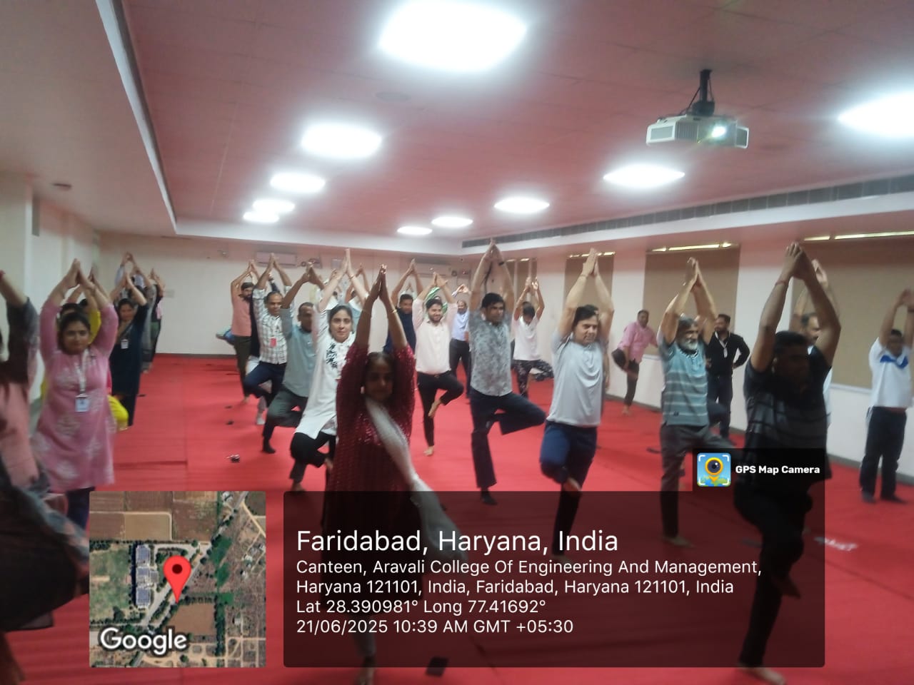 International Yoga Day at ACEM 9