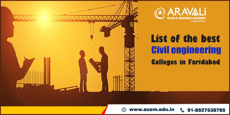 list of the best civil engineering colleges in Faridabad